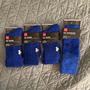 Under Armour Royal Blue Athletic Socks